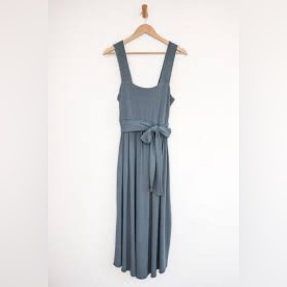 Sozy Soft Gabi Dress Think Tank Strap Stretch Flowy Midi Length Medium - Picture 3 of 8